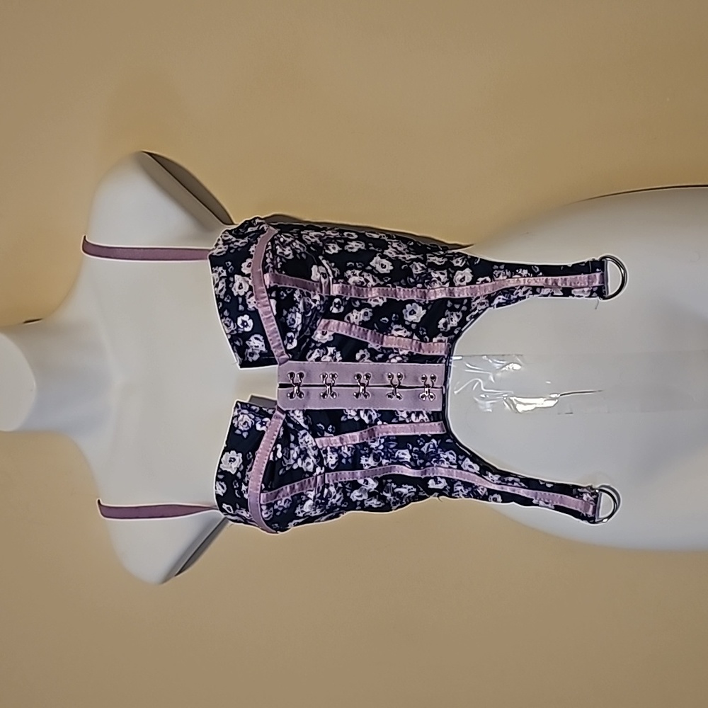 Floral Bustier Crop Top